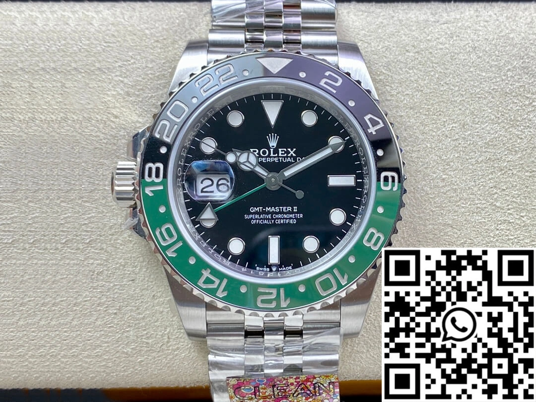 Rolex GMT Master II M126720vtnr-0002 Clean Factory Black Dial