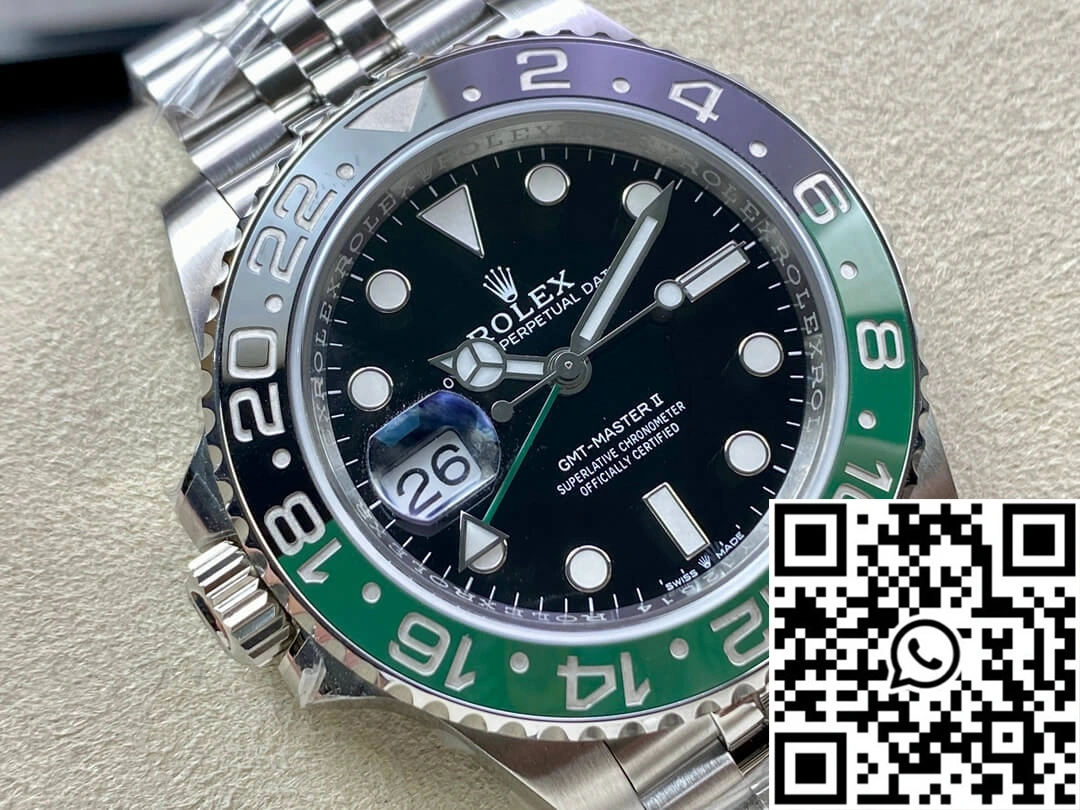 Rolex GMT Master II M126720vtnr-0002 Clean Factory Black Dial