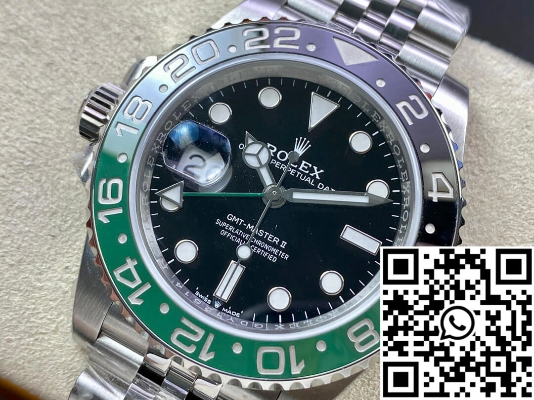 Rolex GMT Master II M126720vtnr-0002 Clean Factory Black Dial