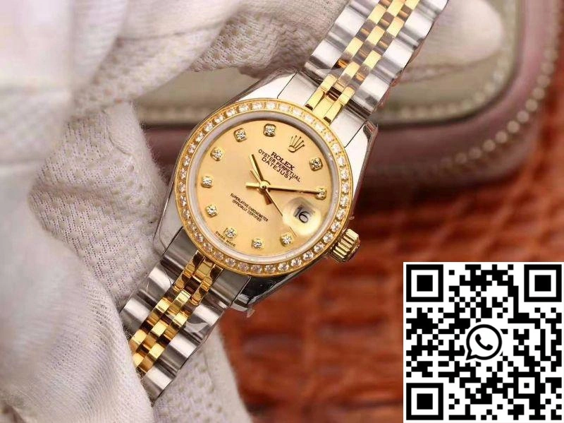 Rolex Lady Datejust 18K Gold Plating 28mm Gold Dial