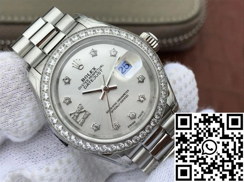 Rolex Lady Datejust 279136RBR 28mm Silver Dial