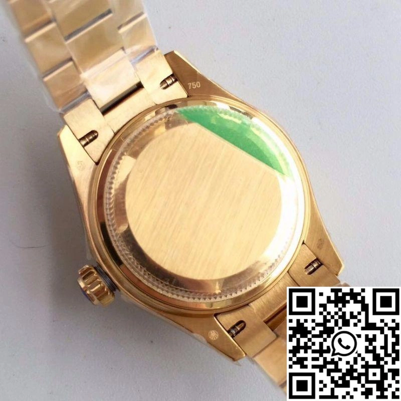 Rolex Lady Datejust 279138RBR 28MM Yellow Gold Champagne Dial