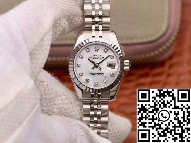 Rolex Lady Datejust 28MM White Dial