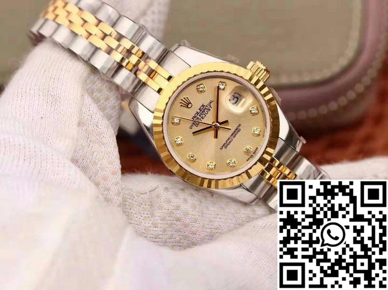 Rolex Lady Datejust 28mm 18K Gold Dial