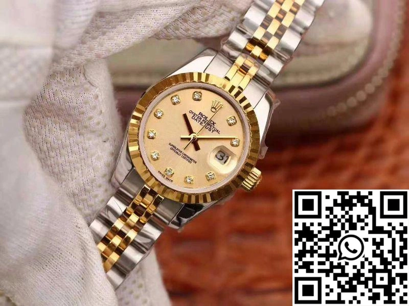Rolex Lady Datejust 28mm 18K Gold Dial