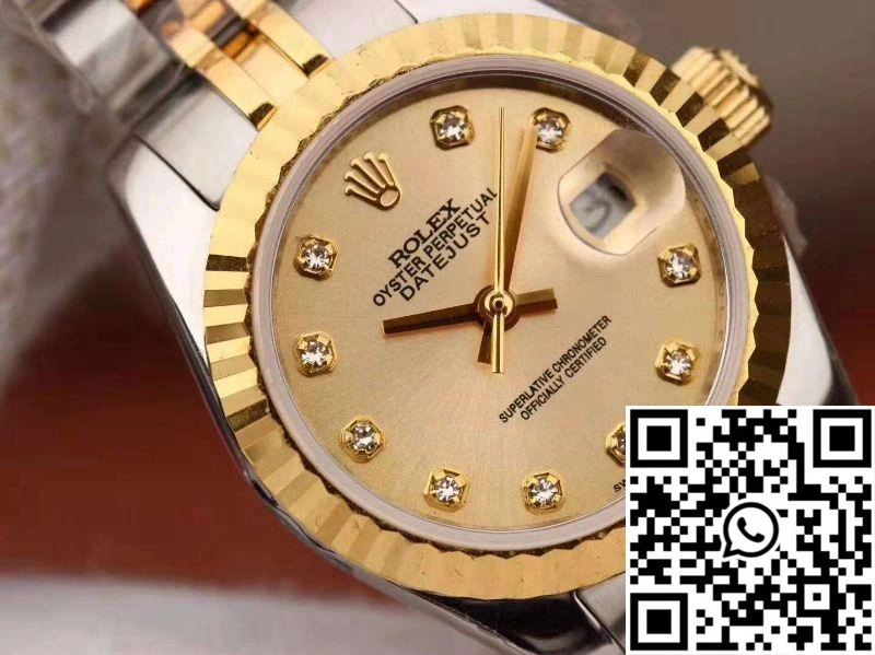 Rolex Lady Datejust 28mm 18K Gold Dial