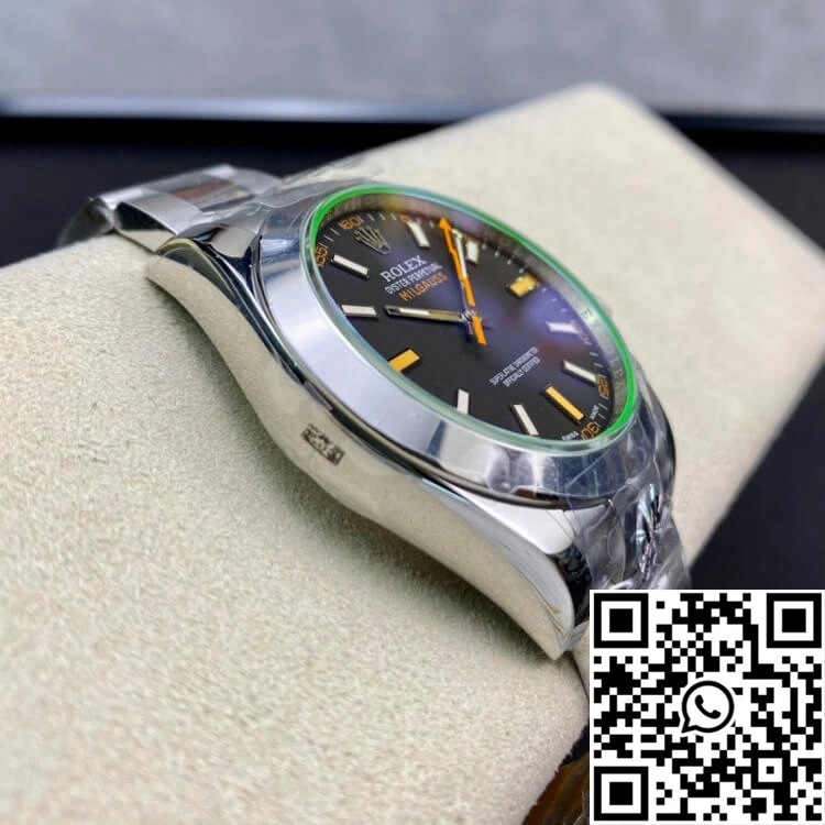 Rolex Milgauss 116400GV AR Factory Black Dial