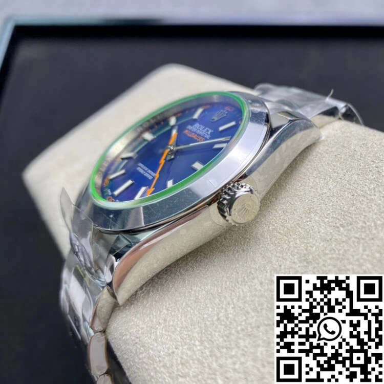 Rolex Milgauss 116400GV AR Factory Blue Dial