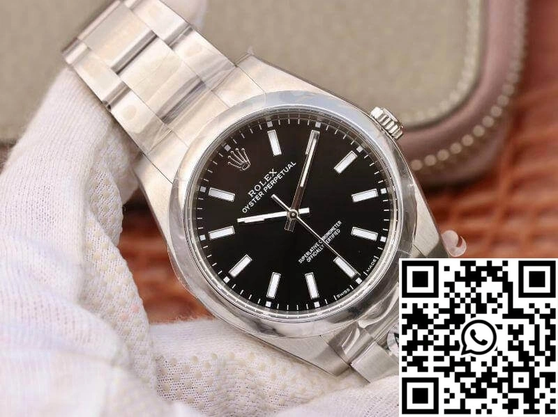 Rolex Oyster Perpetual 114300 39mm AR Factory Black Dial