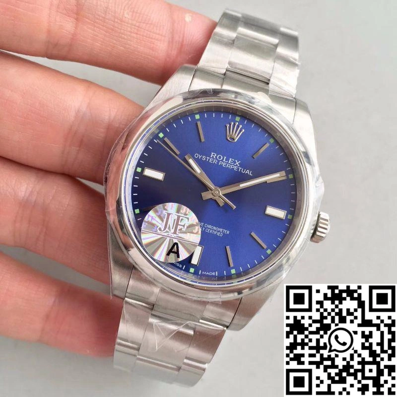 Rolex Oyster Perpetual 39 114300 JF Factory Blue Dial