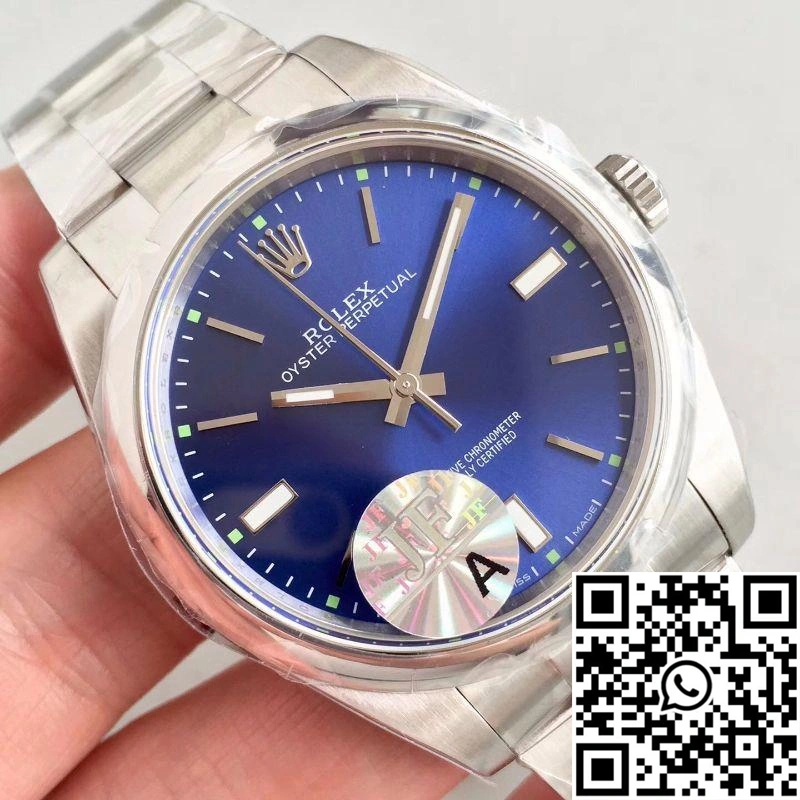 Rolex Oyster Perpetual 39 114300 JF Factory Blue Dial