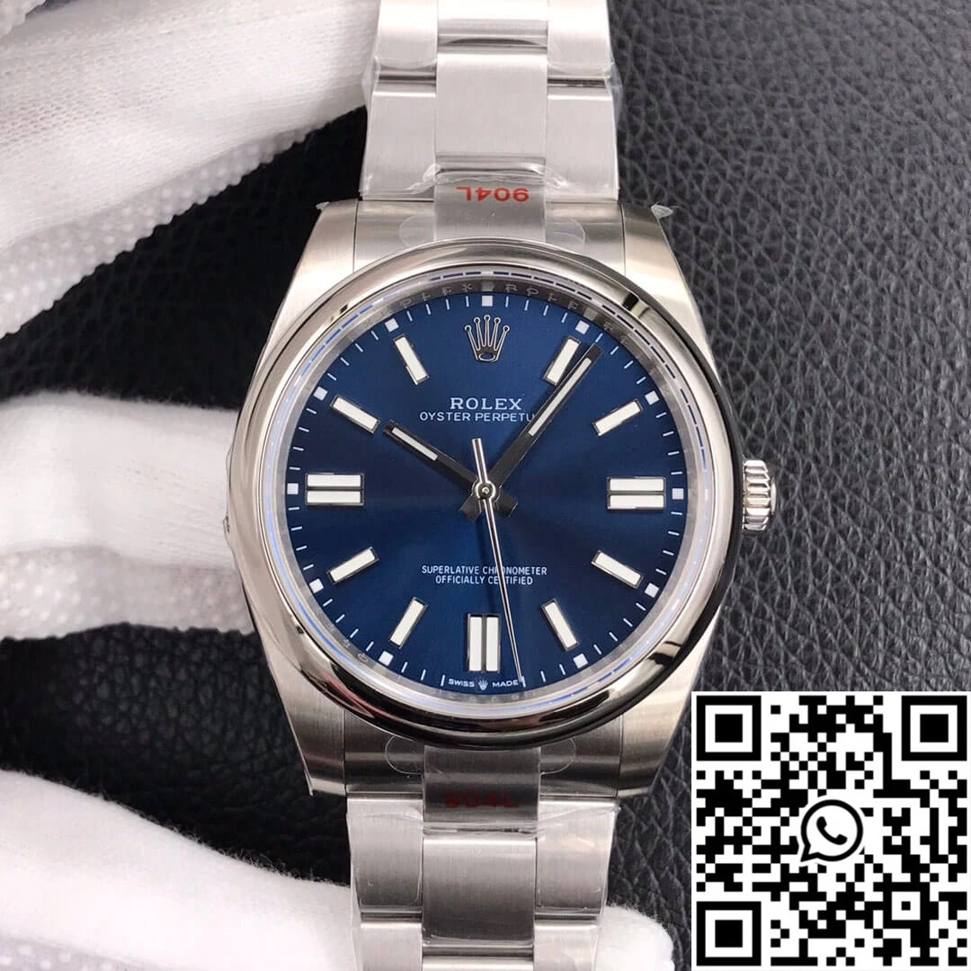 Rolex Oyster Perpetual M124300-0003 41MM EW Factory Blue Dial