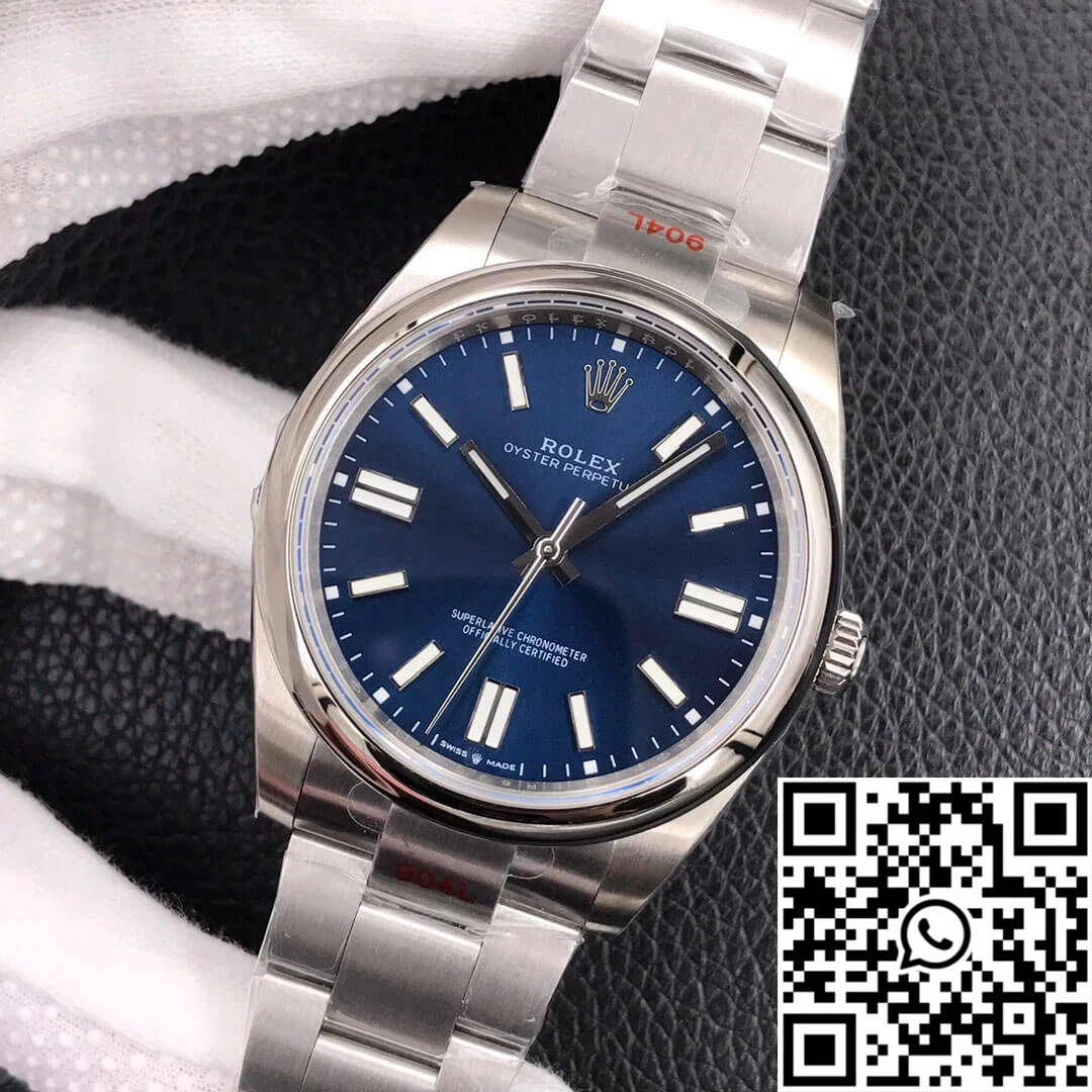 Rolex Oyster Perpetual M124300-0003 41MM EW Factory Blue Dial