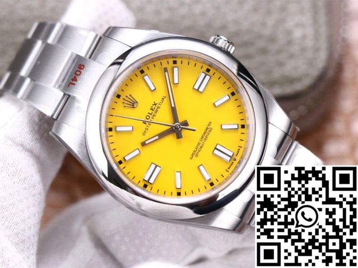 Rolex Oyster Perpetual M124300-0004 41MM EW Factory Yellow Dial