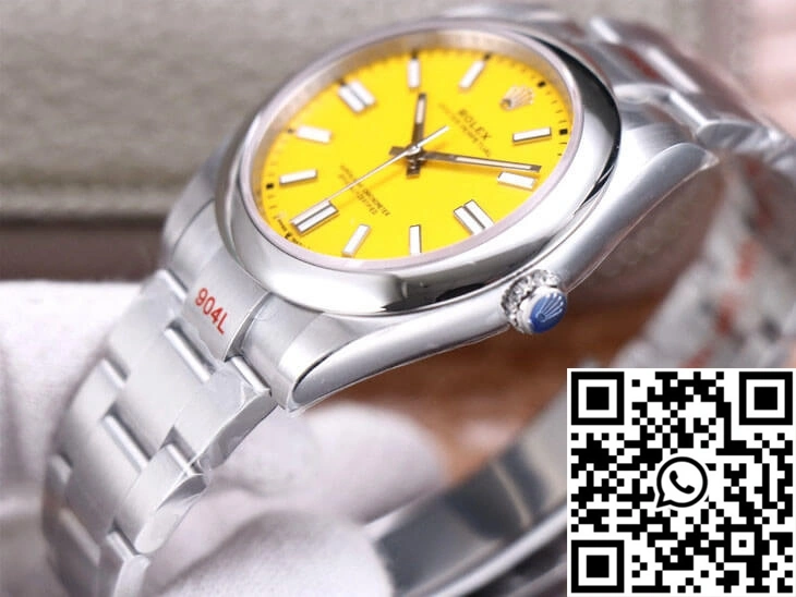 Rolex Oyster Perpetual M124300-0004 41MM EW Factory Yellow Dial