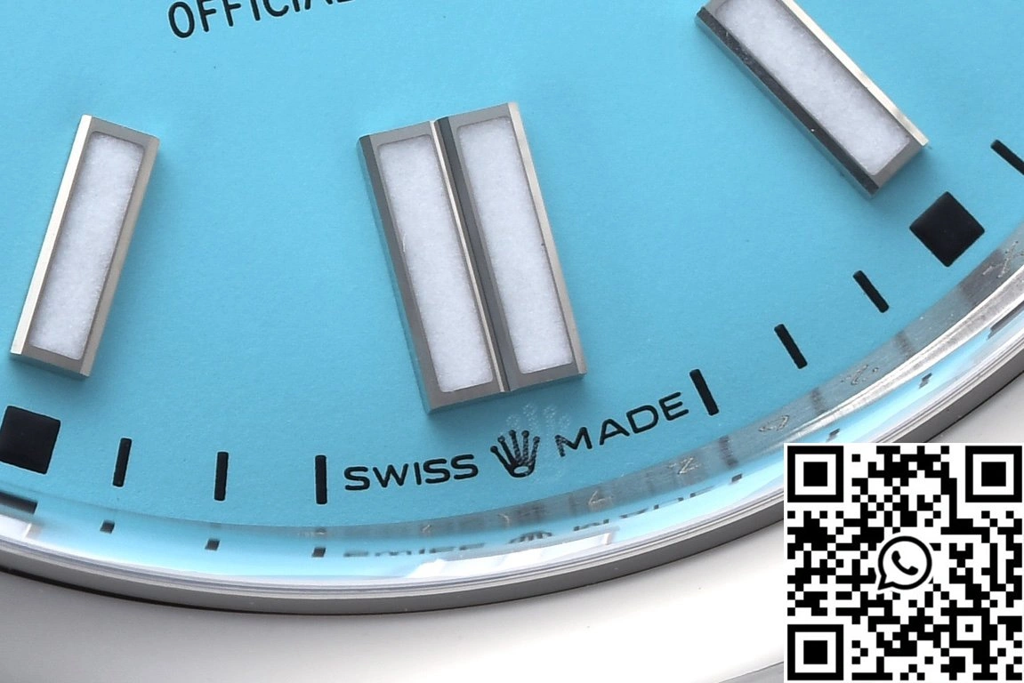 Rolex Oyster Perpetual M124300-0006 41MM Clean Factory Turquoise Blue Dial