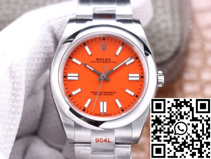 Rolex Oyster Perpetual M124300-0007 41MM EW Factory Coral Red Dial