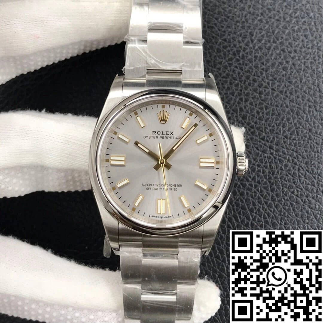 Rolex Oyster Perpetual M126000-0001 36MM EW Factory Silver Dial