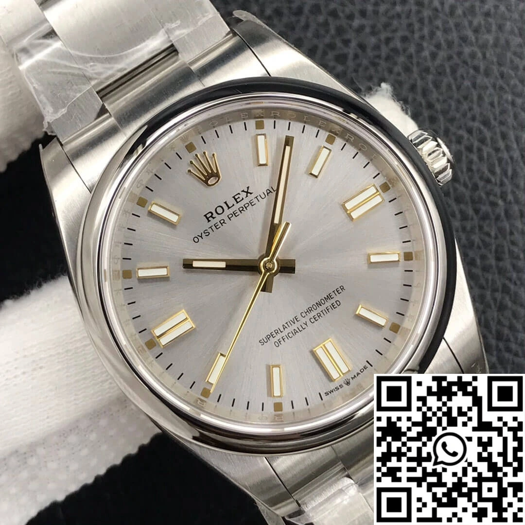 Rolex Oyster Perpetual M126000-0001 36MM EW Factory Silver Dial