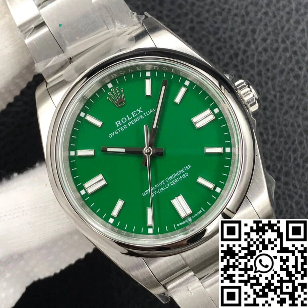 Rolex Oyster Perpetual M126000-0005 36MM EW Factory Green Dial