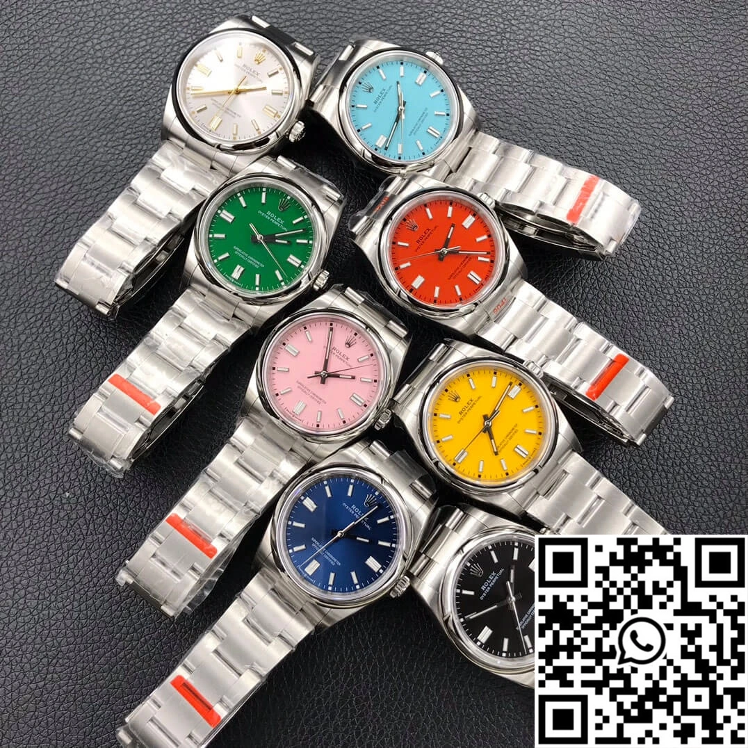 Rolex Oyster Perpetual M126000-0006 36MM EW Factory Turquoise Blue Dial