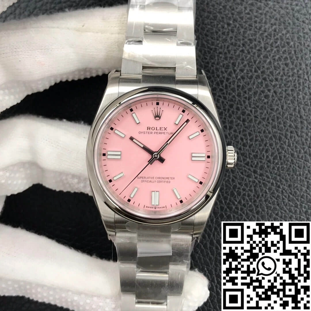Rolex Oyster Perpetual M126000-0008 36MM EW Factory Candy Pink Dial
