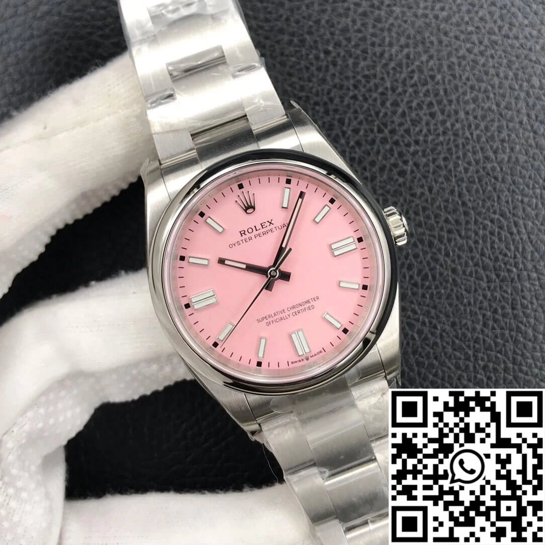 Rolex Oyster Perpetual M126000-0008 36MM EW Factory Candy Pink Dial