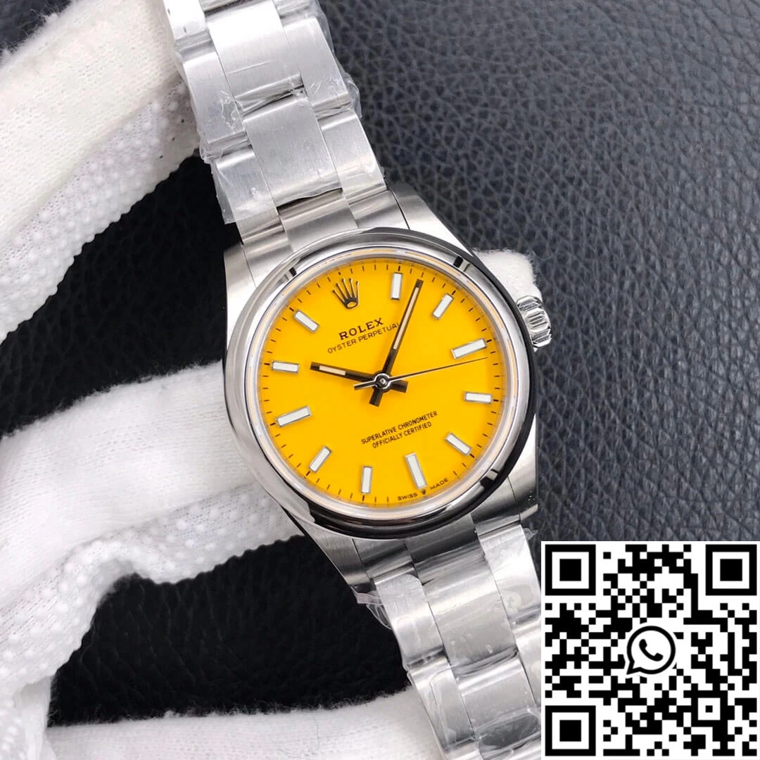 Rolex Oyster Perpetual M277200-0005 31MM EW Factory Yellow Dial