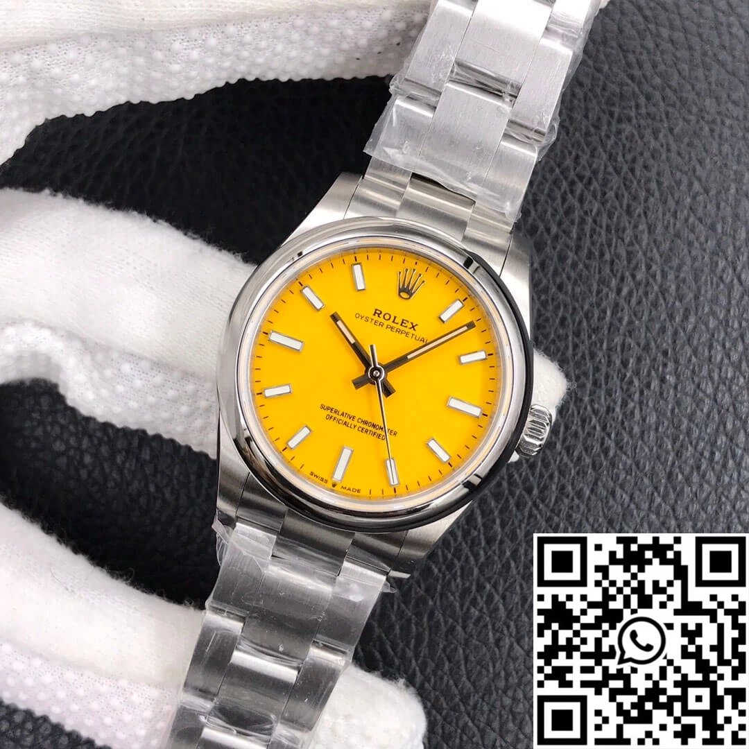 Rolex Oyster Perpetual M277200-0005 31MM EW Factory Yellow Dial