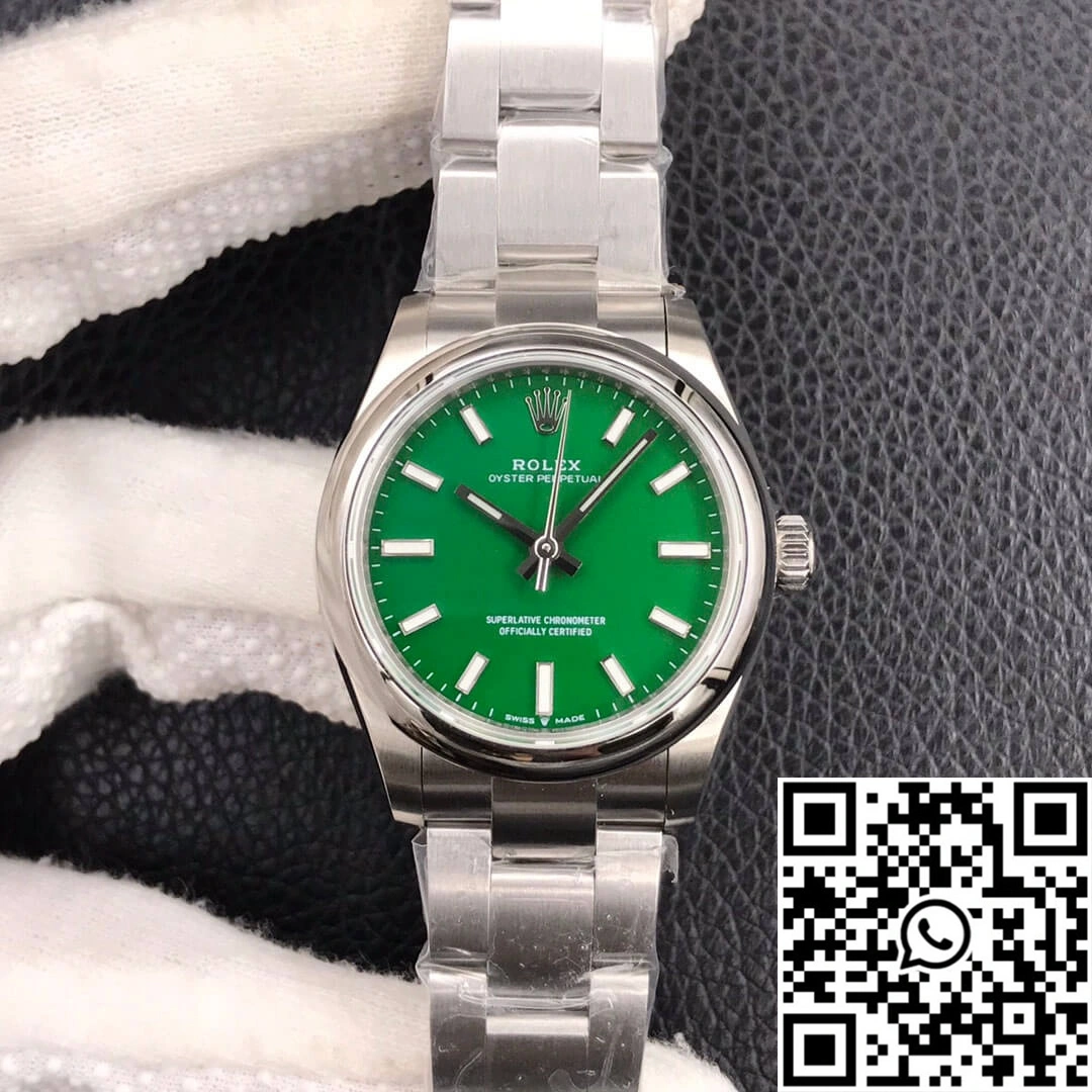 Rolex Oyster Perpetual M277200-0006 31MM EW Factory Green Dial