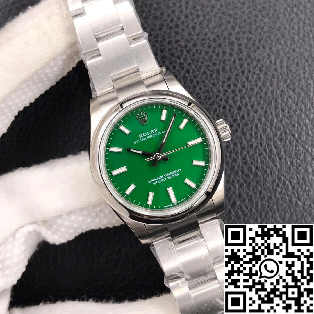 Rolex Oyster Perpetual M277200-0006 31MM EW Factory Green Dial