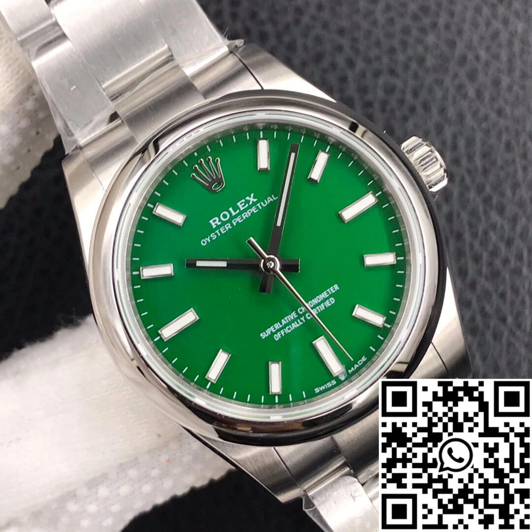Rolex Oyster Perpetual M277200-0006 31MM EW Factory Green Dial