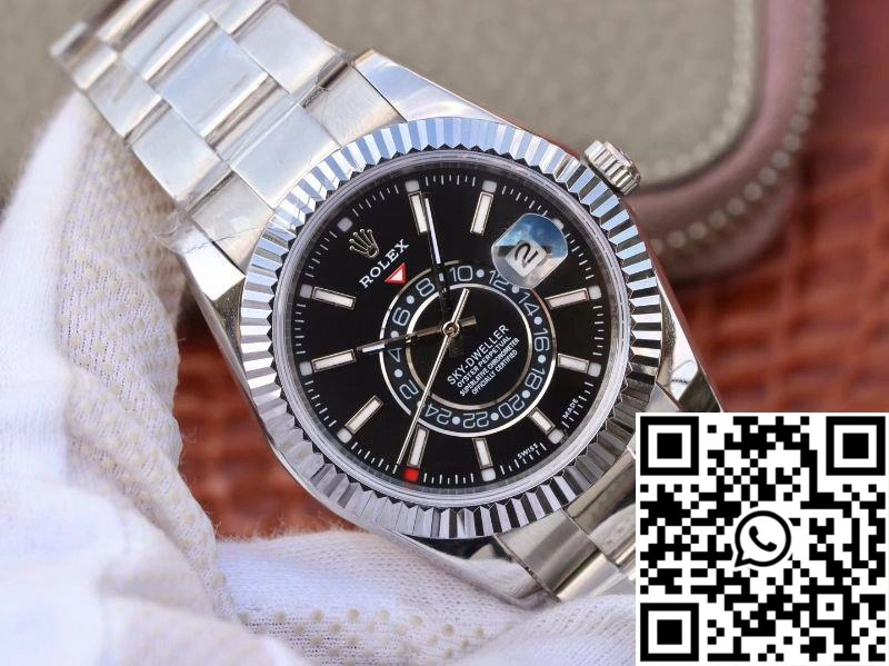 Rolex SKY DWELLER 326139 Black Dial