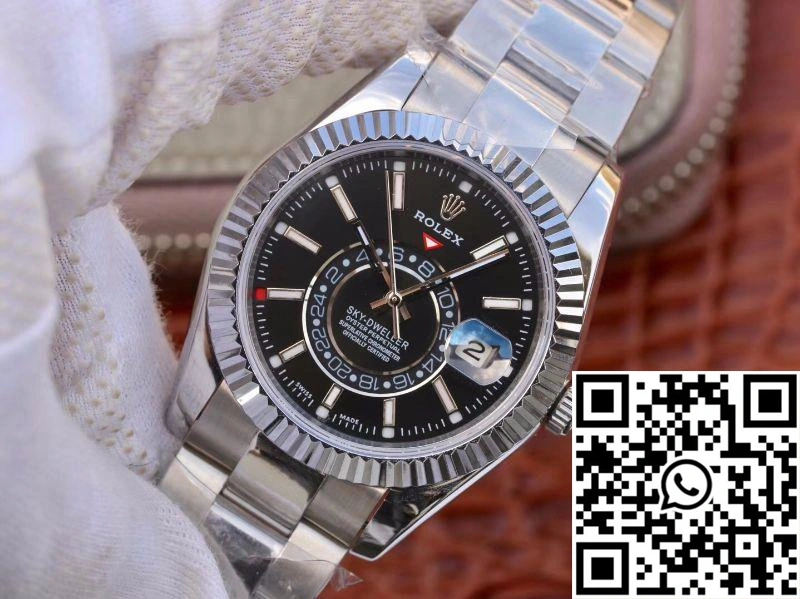 Rolex SKY DWELLER 326139 Black Dial