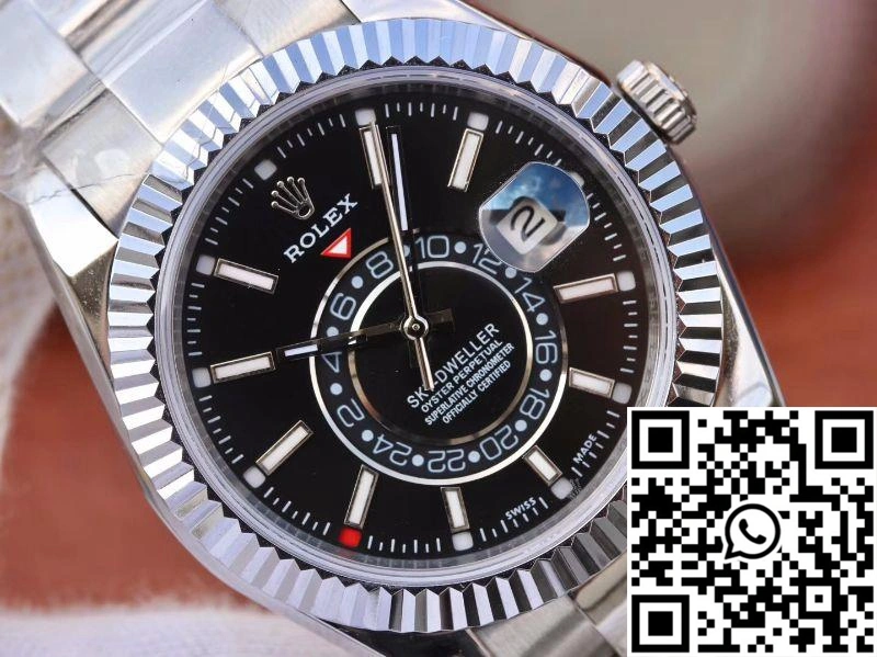 Rolex SKY DWELLER 326139 Black Dial