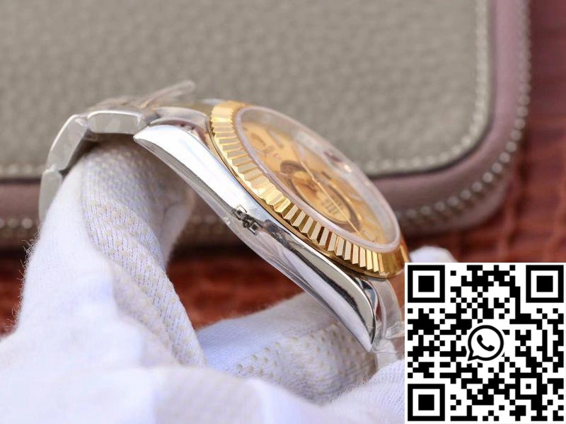 Rolex SKY-DWELLER 326938-72418 Gold Dial