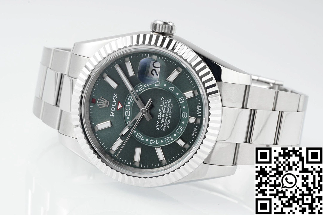 Rolex SKY DWELLER ZF Factory M336934-0001 Green Dial