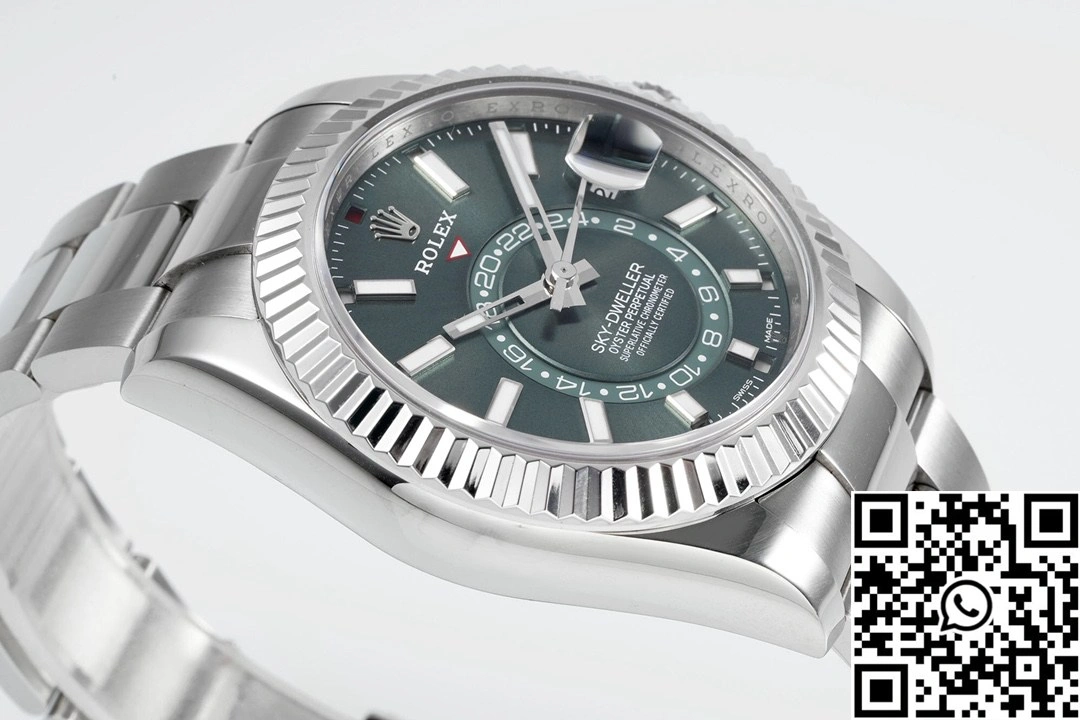 Rolex SKY DWELLER ZF Factory M336934-0001 Green Dial