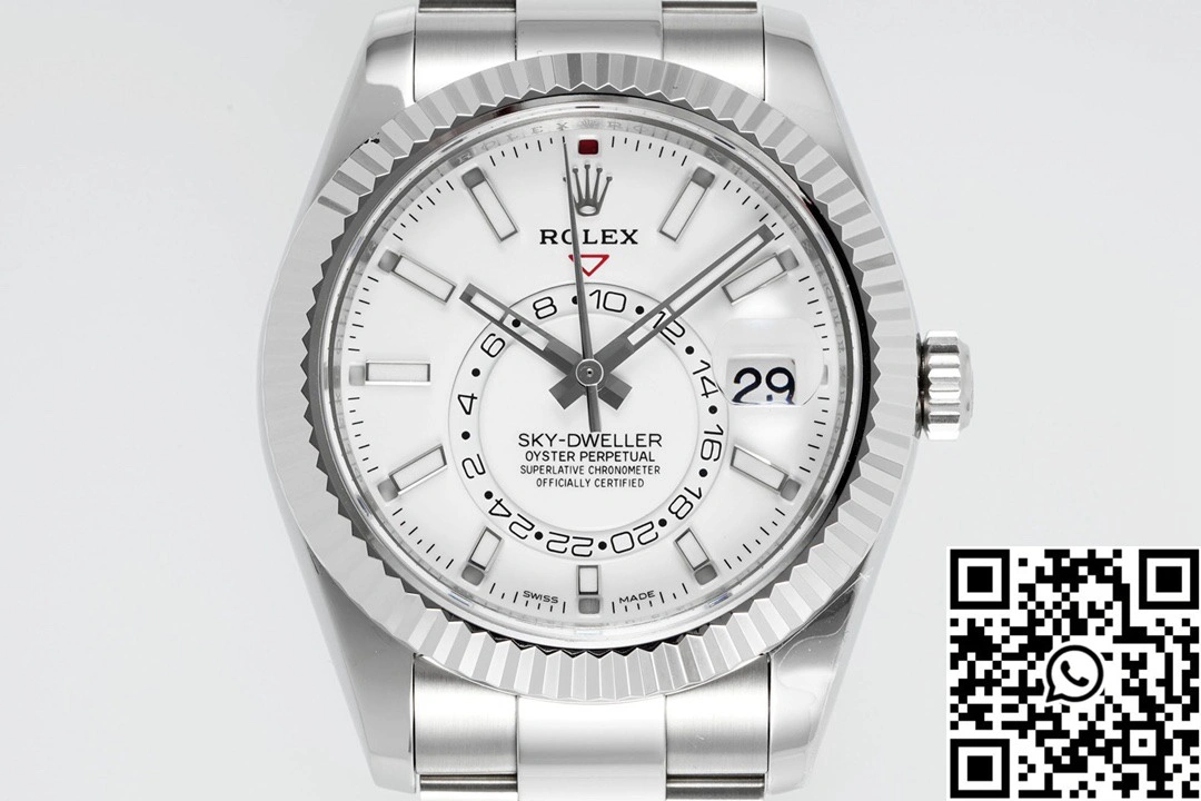 Rolex SKY DWELLER ZF Factory M336934-0003 White Dial