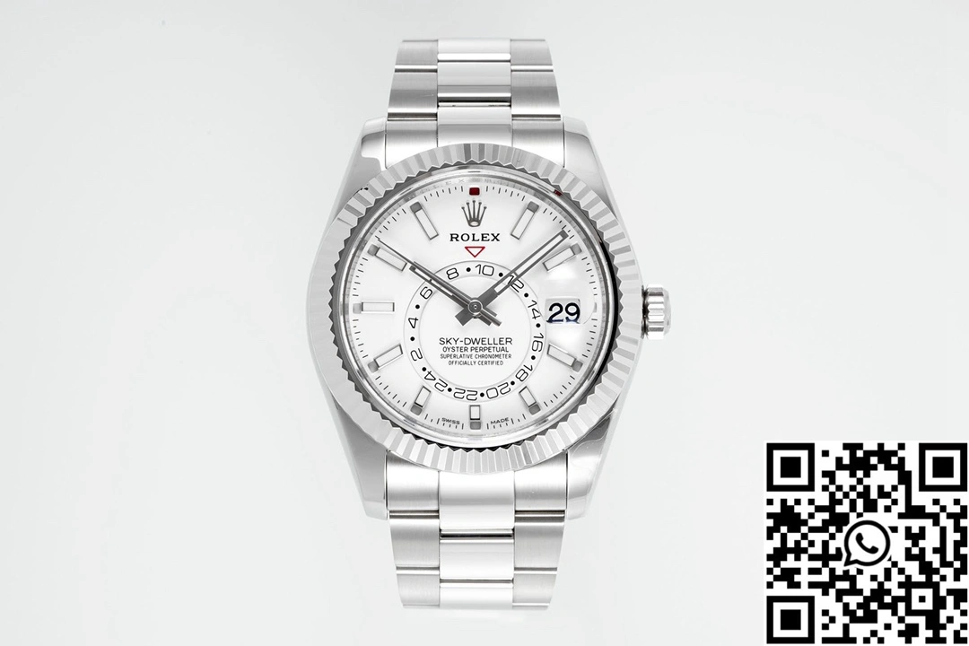 Rolex SKY DWELLER ZF Factory M336934-0003 White Dial