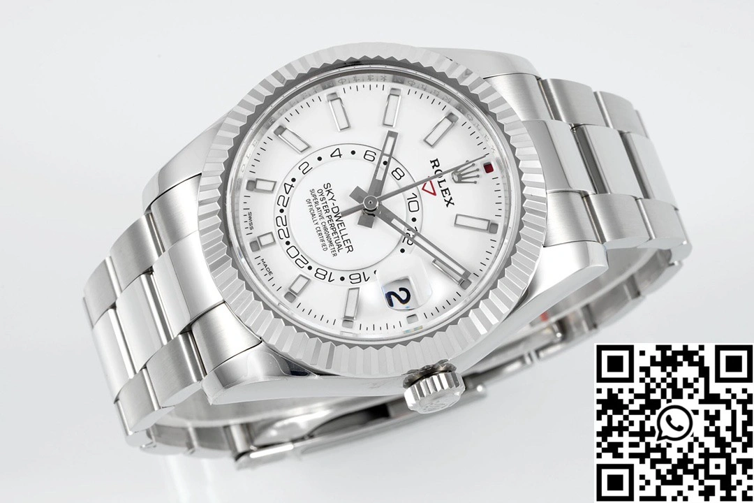 Rolex SKY DWELLER ZF Factory M336934-0003 White Dial