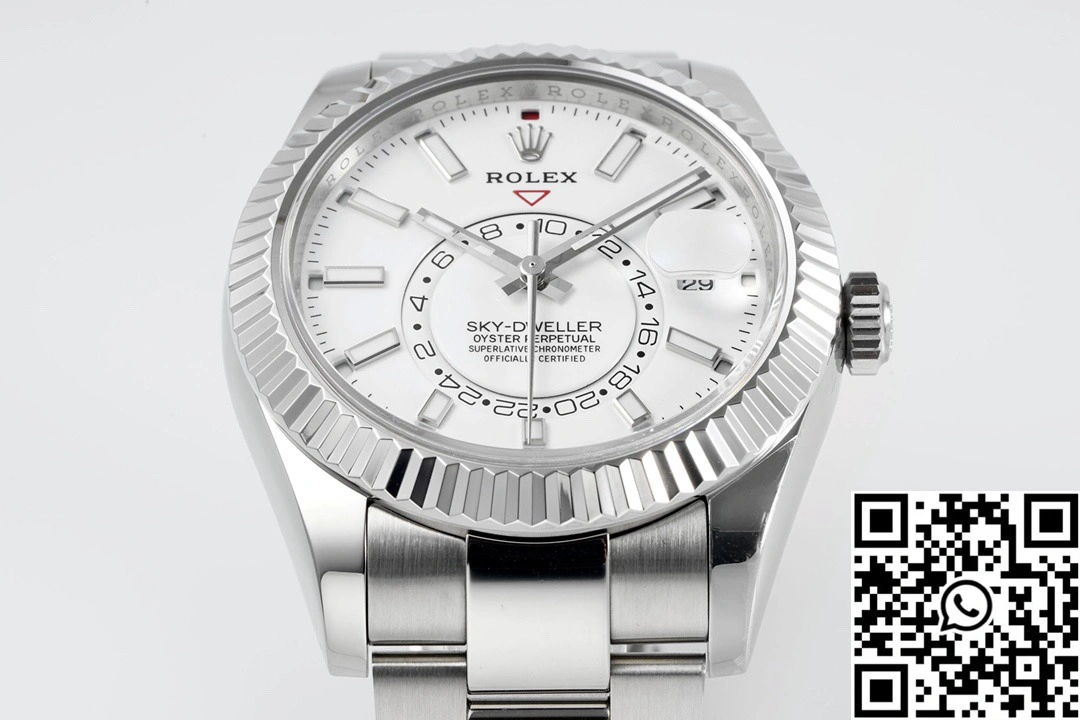Rolex SKY DWELLER ZF Factory M336934-0003 White Dial