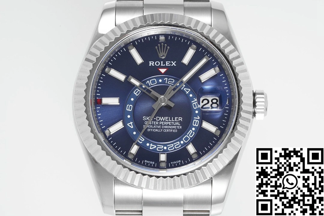 Rolex SKY DWELLER ZF Factory M336934-0005 Blue Dial
