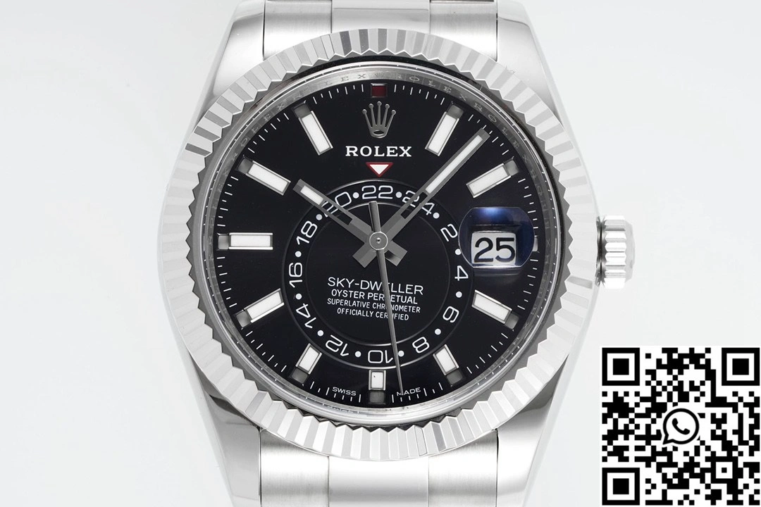 Rolex SKY DWELLER ZF Factory M336934-0007 Black Dial