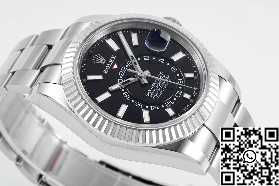 Rolex SKY DWELLER ZF Factory M336934-0007 Black Dial