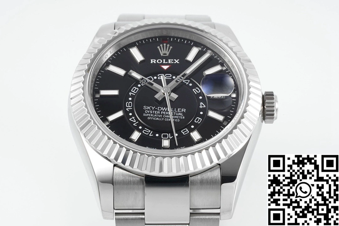 Rolex SKY DWELLER ZF Factory M336934-0007 Black Dial