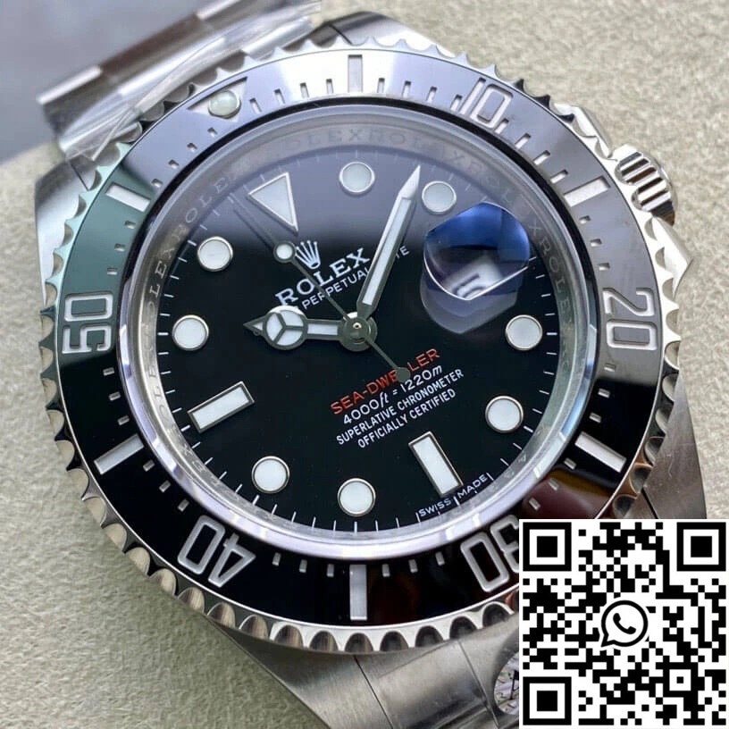 Rolex Sea Dweller 126600 50TH Anniversary 2018 AR Factory Black Dial