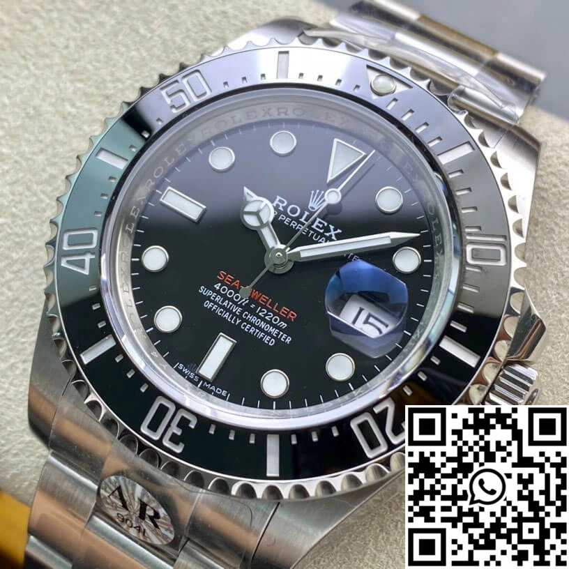 Rolex Sea Dweller 126600 50TH Anniversary 2018 AR Factory Black Dial