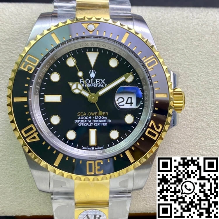 Rolex Sea Dweller M126603-0001 AR Factory Yellow Gold