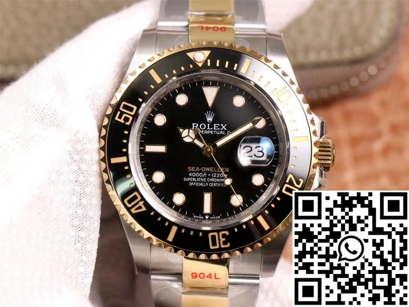 Rolex Sea Dweller M126603 V3 GM Factory Rose Gold Black Dial